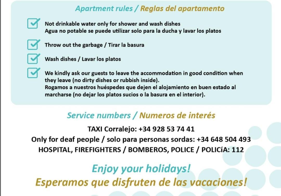 B-Rent Alisios Playa Isla Bonita Leilighet Corralejo Eksteriør bilde